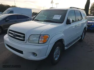 2002 Toyota Sequoia Limited with VIN 5TDZT38A72S112419, listed as a IAAI auction lot 41397980 with 115,947 mi miles. Bid and sale history available at carsss.com. Image 18.