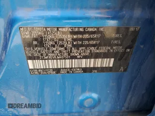 2018 Toyota RAV4 XLE with VIN 2T3WFREV8JW407501, listed as a Copart auction lot 54239815 with Not Provided miles and Salvage Title. Bid and sale history available at DreamBid. Image 13.
