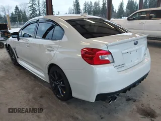 2021 Subaru WRX Premium with VIN JF1VA1C69M9817340, listed as a IAAI auction lot 41527220 with 38,188 mi miles. Bid and sale history available at carsss.com. Image 3.