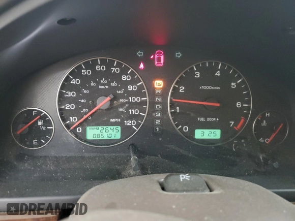 2004 Subaru Legacy Outback L.L. Bean with VIN 4S3BH806547602684, listed as a Copart auction lot 53128755 with 85,101 mi miles and Salvage title. Bid and sale history available at DreamBid. Image 9.