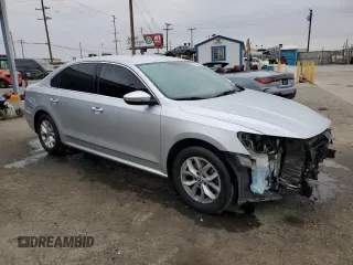 2017 Volkswagen Passat S with VIN 1VWAT7A32HC059233, listed as a Copart auction lot 58448495 with 65,534 mi miles and Salvage title. Bid and sale history available at DreamBid. Image 4.