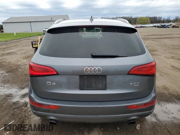 2014 Audi Q5 Premium Plus with VIN WA1LFAFP2EA004665, listed as a Copart auction lot 52170725 with 173,963 mi miles and Clean Title. Bid and sale history available at carsss.com. Image 6.