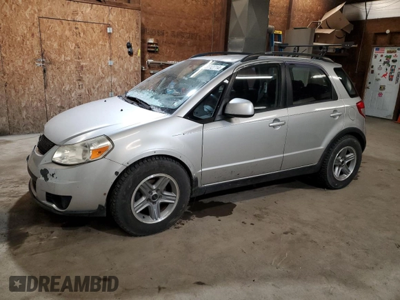 2008 Suzuki SX4 with VIN JS2YB413385109912, listed as a Copart auction lot 83112714 with 177,622 mi miles and Salvage Title. Bid and sale history available at carsss.com. Image 1.
