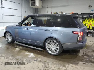2018 Land Rover Range Rover Autobiography with VIN SALGV2RE2JA503320, listed as a Copart auction lot 41910035 with 75,153 mi miles and Salvage title. Bid and sale history available at DreamBid. Image 2.