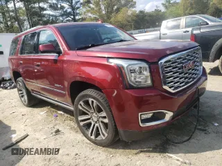 2018 GMC Yukon Denali with VIN 1GKS2CKJ1JR201871, listed as a Copart auction lot 52449594 with 82,761 mi miles and Salvage Title. Bid and sale history available at carsss.com. Image 4.