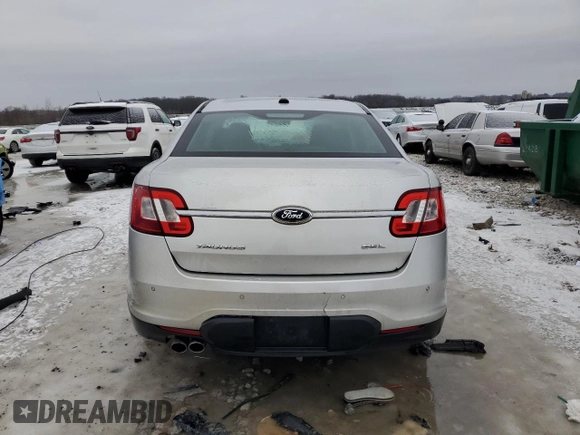 2011 Ford Taurus SEL with VIN 1FAHP2EW3BG133567, listed as a Copart auction lot 44270805 with 206,940 mi miles and Clean Title. Bid and sale history available at DreamBid. Image 6.