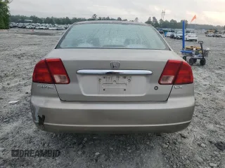 2001 Honda Civic LX with VIN 1HGES16511L031025, listed as a Copart auction lot 54262935 with 194,123 mi miles and Clean Title. Bid and sale history available at carsss.com. Image 6.