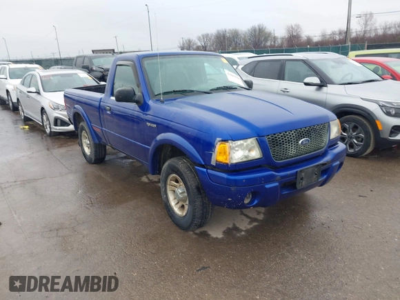 2003 Ford Ranger XL with VIN 1FTYR10U83PB84844, listed as a IAAI auction lot 42009030 with 141,215 mi miles. Bid and sale history available at carsss.com. Image 1.