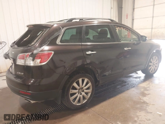 2008 Mazda CX-9 Grand Touring with VIN JM3TB38A480140173, listed as a IAAI auction lot 39194731 with 205,385 mi miles. Bid and sale history available at carsss.com. Image 4.