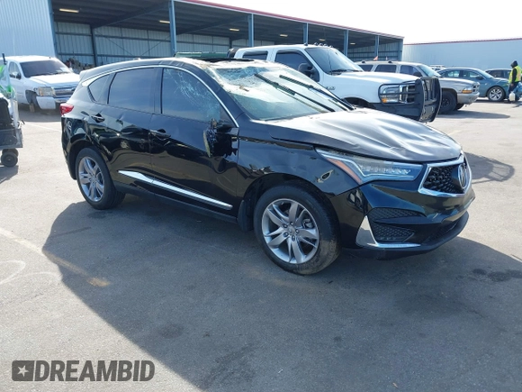 2021 Acura RDX w/Advance Package with VIN 5J8TC1H74ML011746, listed as a IAAI auction lot 41331679 with 72,676 mi miles. Bid and sale history available at carsss.com. Image 1.