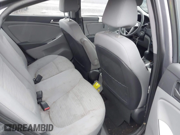 2017 Hyundai Accent SE with VIN KMHCT4AEXHU286686, listed as a IAAI auction lot 40889036 with 61,380 mi miles. Bid and sale history available at carsss.com. Image 8.