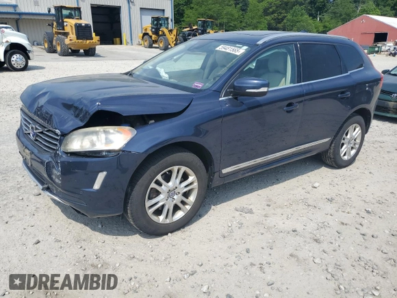 2015 Volvo XC60 T5 with VIN YV4612RK6F2683887, listed as a Copart auction lot 59481565 with 64,279 mi miles and Clean title. Bid and sale history available at DreamBid. Image 1.