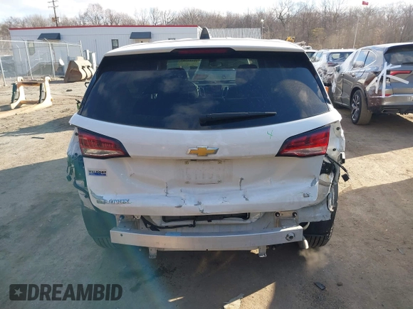 2022 Chevrolet Equinox LT with VIN 3GNAXKEV3NL158186, listed as a IAAI auction lot 41633707 with 66,843 mi miles. Bid and sale history available at carsss.com. Image 16.