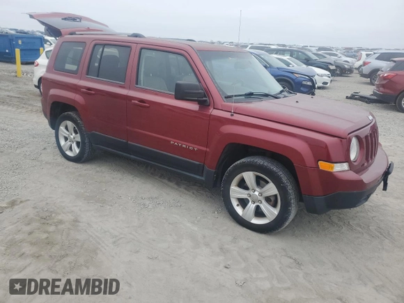2012 Jeep Patriot Limited with VIN 1C4NJRCB2CD658758, listed as a Copart auction lot 81916764 with 104,234 mi miles and Salvage Title. Bid and sale history available at carsss.com. Image 4.