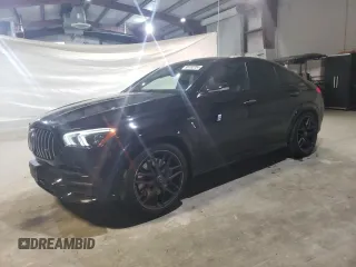 2022 Mercedes-Benz GLE 53 AMG with VIN 4JGFD6BB3NA820280, listed as a Copart auction lot 85152724 with 47,455 mi miles and Non repairable. Bid and sale history available at DreamBid. Image 1.