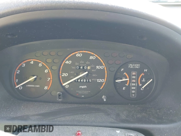 1997 Honda CR-V with VIN JHLRD184XVC014120, listed as a IAAI auction lot 41684375 with 144,915 mi miles. Bid and sale history available at carsss.com. Image 7.