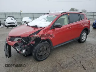 2013 Toyota RAV4 LE with VIN JTMZFREV9DD005260, listed as a Copart auction lot 44348425 with 223,991 mi miles and Salvage Title. Bid and sale history available at carsss.com. Image 1.
