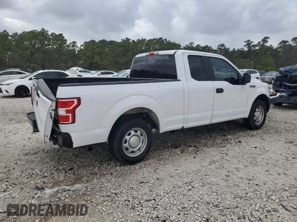 2020 Ford F-150 XL with VIN 1FTEX1CB7LKD65496, listed as a Copart auction lot 48134305 with 100,139 mi miles and Clean Title. Bid and sale history available at DreamBid. Image 3.