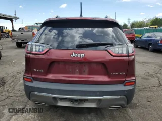2019 Jeep Cherokee Limited z VIN 1C4PJMDX2KD351644, wystawiony jako Copart lot #55342865 z przebiegiem 65 570 mil mil oraz Szkoda całkowita • Salvage title. Historia ofert i sprzedaży dostępna na DreamBid. Obrazek 6.
