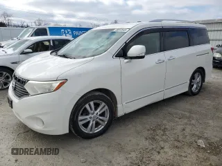 2012 Nissan Quest SL with VIN JN8AE2KPXC9033104, listed as a Copart auction lot 46652845 with 152,178 mi miles and Non Repairable. Bid and sale history available at carsss.com. Image 1.