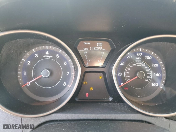 2012 Hyundai Elantra GLS with VIN 5NPDH4AE3CH134794, listed as a Copart auction lot 49732495 with 113,022 mi miles and Clean Title. Bid and sale history available at carsss.com. Image 9.