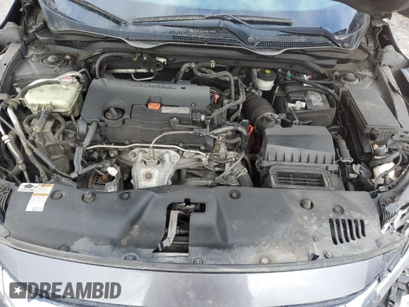 2017 Honda Civic EX with VIN 2HGFC2F88HH024789, listed as a Copart auction lot 50607845 with 106,199 mi miles and Salvage Title. Bid and sale history available at DreamBid. Image 11.