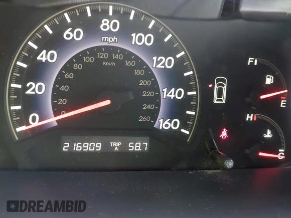 2007 Honda Odyssey EX-L with VIN 5FNRL38727B017587, listed as a IAAI auction lot 41900739 with 216,909 mi miles and . Bid and sale history available at carsss.com. Image 7.