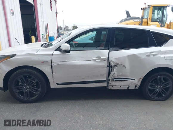 2022 Acura RDX w/A-Spec Package with VIN 5J8TC1H65NL006760, listed as a IAAI auction lot 42212826 with 39,909 mi miles and . Bid and sale history available at DreamBid. Image 6.