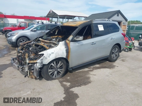 2018 Nissan Pathfinder SV with VIN 5N1DR2MM0JC662298, listed as a IAAI auction lot 42093409 with Not provided miles and . Bid and sale history available at DreamBid. Image 2.