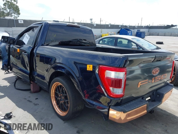 2021 Ford F-150 XL with VIN 1FTMF1E55MKD82627, listed as a IAAI auction lot 41999295 with Not provided miles and . Bid and sale history available at DreamBid. Image 3.