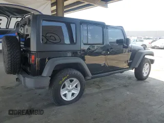 2011 Jeep Wrangler Unlimited Rubicon with VIN 1J4HA6H1XBL589103, listed as a Copart auction lot 59371155 with 156,320 mi miles and Salvage title. Bid and sale history available at DreamBid. Image 3.