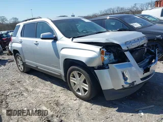 2011 GMC Terrain SLE-2 with VIN 2CTALSEC0B6437540, listed as a IAAI auction lot 41750859 with 186,537 mi miles. Bid and sale history available at carsss.com. Image 1.
