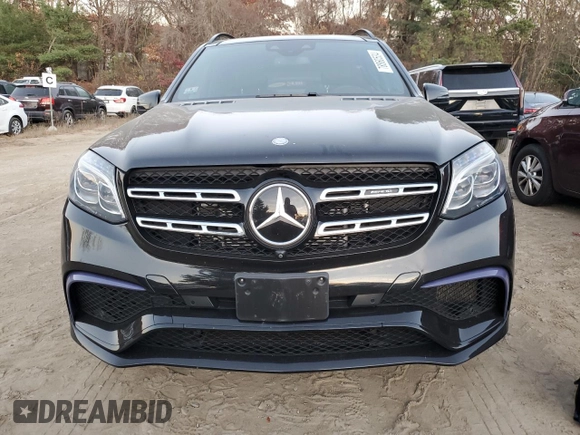 2017 Mercedes-Benz GLS with VIN 4JGDF7FE0HA789862, listed as a Copart auction lot 78860534 with 69,242 mi miles and Salvage Title. Bid and sale history available at carsss.com. Image 5.
