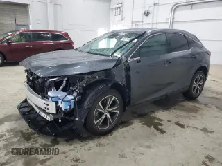 2025 Lexus RX 350 z VIN 2T2BAMCA0SC089705, wystawiony jako Copart lot #58418835 z przebiegiem 2 894 mil mil oraz Szkoda całkowita • Salvage title. Historia ofert i sprzedaży dostępna na DreamBid. Obrazek 1.