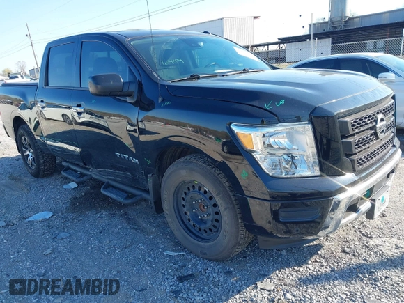 2021 Nissan Titan SV with VIN 1N6AA1EF7MN531884, listed as a IAAI auction lot 41853891 with 88,792 mi miles and . Bid and sale history available at DreamBid. Image 1.