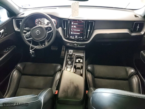 2018 Volvo XC60 R-Design with VIN YV4A22RM1J1036921, listed as a Copart auction lot 57869633 with 96,975 mi miles. Bid and sale history available at carsss.com. Image 8.