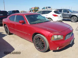 2006 Dodge Charger R/T with VIN 2B3KA53H56H195877, listed as a IAAI auction lot 40070342 with 204,993 mi miles and . Bid and sale history available at carsss.com. Image 1.