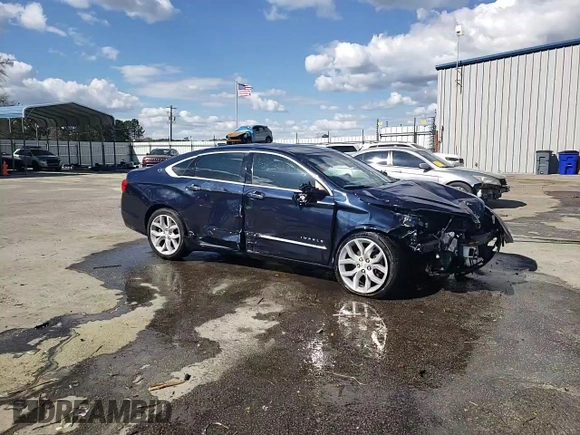 2018 Chevrolet Impala Premier with VIN 2G1125S37J9146141, listed as a Copart auction lot 48738635 with 108,377 mi miles and Salvage Title. Bid and sale history available at DreamBid. Image 14.