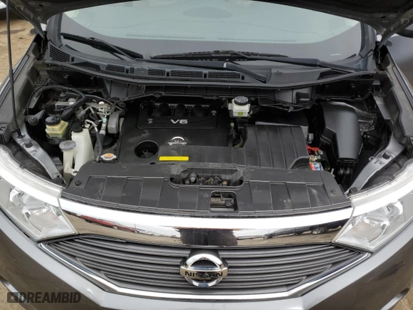 2017 Nissan Quest SV with VIN JN8AE2KP0H9165876, listed as a Copart auction lot 52314585 with 121,060 mi miles and Clean Title. Bid and sale history available at carsss.com. Image 12.
