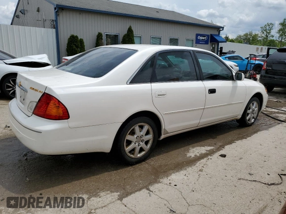 2001 Toyota Avalon XL z VIN 4T1BF28B01U154951, wystawiony jako Copart lot #54941495 z przebiegiem 256 554 mil mil oraz Nie do naprawy • Non repairable. Historia ofert i sprzedaży dostępna na DreamBid. Obrazek 3.