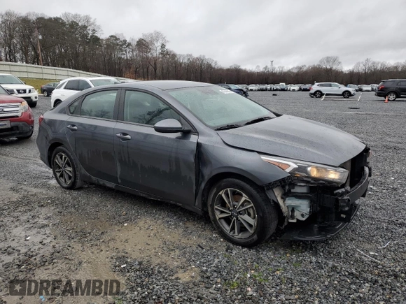 2024 Kia Forte LXS with VIN 3KPF24AD3RE727473, listed as a Copart auction lot 47946865 with 80,190 mi miles and Salvage Title. Bid and sale history available at carsss.com. Image 4.