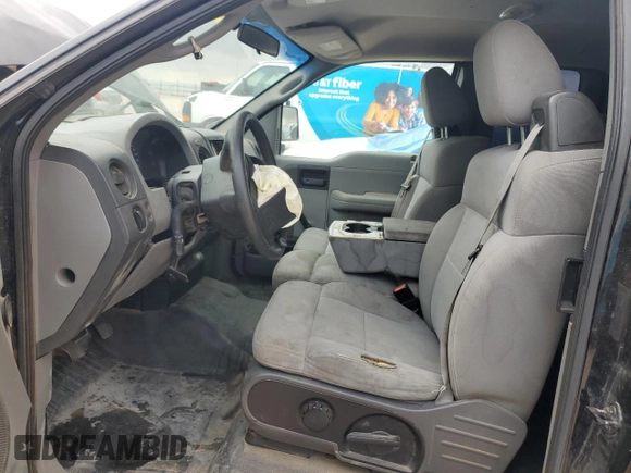 2005 Ford F-150 STX с VIN 1FTRX12W85NA19514, выставлен на аукционе Copart как лот 59146605 с пробегом Не указан миль и Списание • Salvage title. История ставок и продаж доступна на DreamBid. Изображение 7.