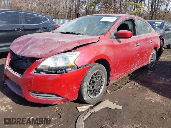 2014 Nissan Sentra SR with VIN 3N1AB7AP0EY329686, listed as a IAAI auction lot 41355239 with 101,258 mi miles and . Bid and sale history available at DreamBid. Image 6.