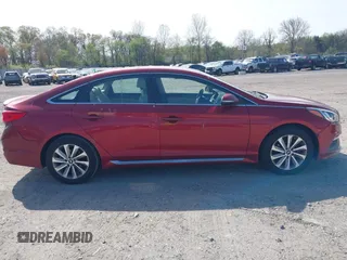 2015 Hyundai Sonata Limited with VIN 5NPE34AF7FH088872, listed as a IAAI auction lot 42105320 with 151,622 mi miles and . Bid and sale history available at carsss.com. Image 13.
