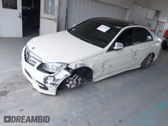 2008 Mercedes-Benz C 300 Sport with VIN WDDGF54X98R025557, listed as a IAAI auction lot 42399405 with 110,805 mi miles and . Bid and sale history available at DreamBid. Image 2.