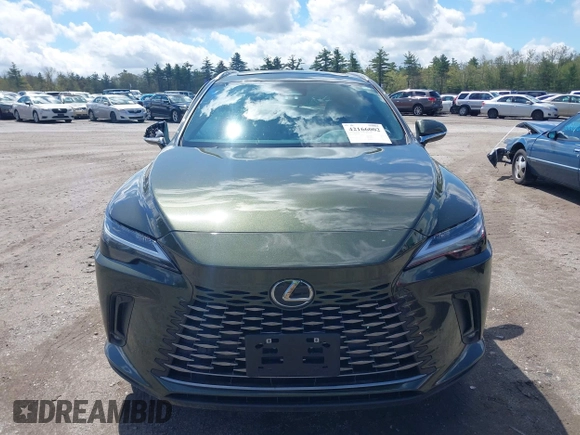 2024 Lexus RX 350h z VIN 2T2BBMCA2RC042215, wystawiony jako IAAI lot #42166002 z przebiegiem 20 341 mil mil oraz . Historia ofert i sprzedaży dostępna na DreamBid. Obrazek 13.