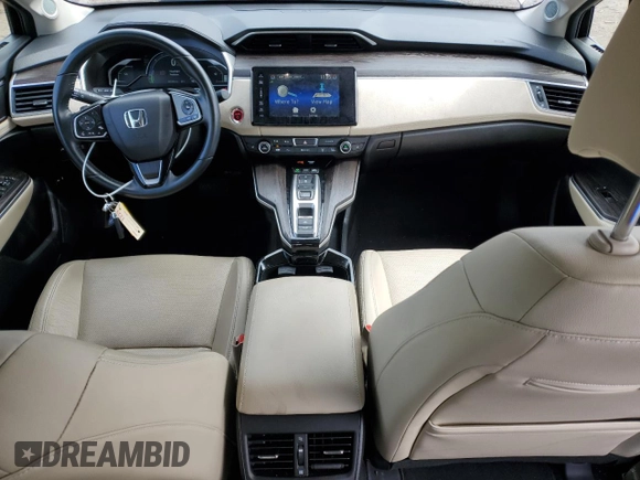 2018 Honda Clarity Plug-In Hybrid Touring with VIN JHMZC5F37JC010729, listed as a Copart auction lot 68067054 with 61,346 mi miles and Salvage Title. Bid and sale history available at carsss.com. Image 8.