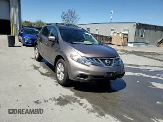 2012 Nissan Murano SV with VIN JN8AZ1MW5CW216494, listed as a Copart auction lot 53656735 with 156,249 mi miles and Salvage Title. Bid and sale history available at carsss.com. Image 14.
