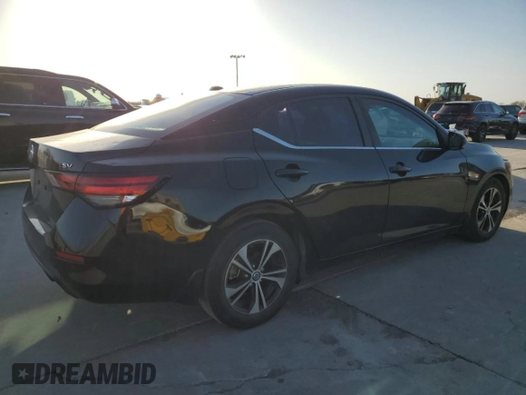 2020 Nissan Sentra SV with VIN 3N1AB8CV0LY213158, listed as a Copart auction lot 49548475 with 69,953 mi miles and Salvage Title. Bid and sale history available at carsss.com. Image 3.