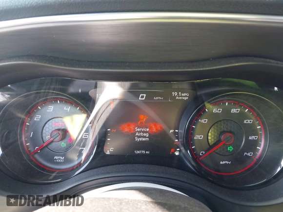 2016 Dodge Charger SXT with VIN 2C3CDXHG6GH327461, listed as a IAAI auction lot 41955412 with 124,775 mi miles and . Bid and sale history available at carsss.com. Image 7.